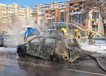 Kırgızistan Türk Büyükelçiliği yakınlarında patlama