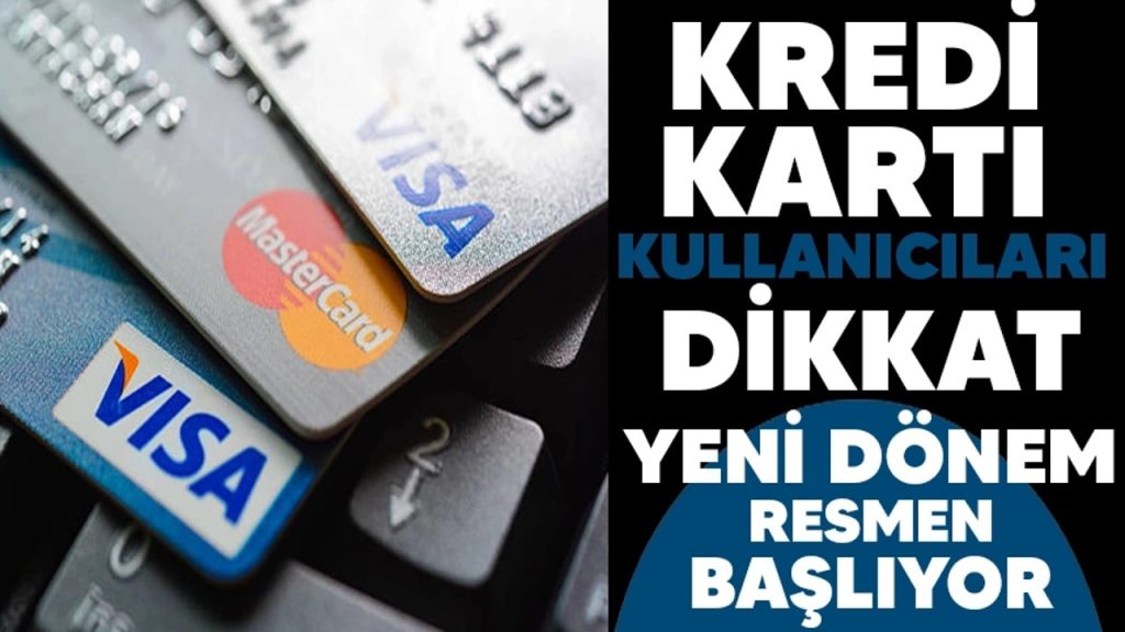 Kredi kartında yeni dönem başlıyor! 2024 yılında artık yapılamayabilir