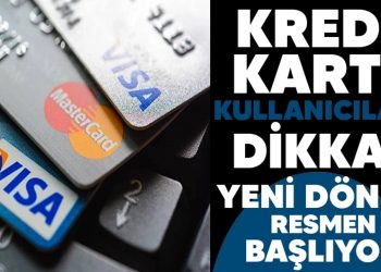 Kredi kartında yeni dönem başlıyor! 2024 yılında artık yapılamayabilir