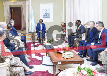 Motokurye Göçer'in ölümünün ardından utanç fotoğrafları: Büyükelçi ve askerler, oğlu kaçakken Somali Cumhurbaşkanı ile ‘askeri iş birliği’ görüşmüş!