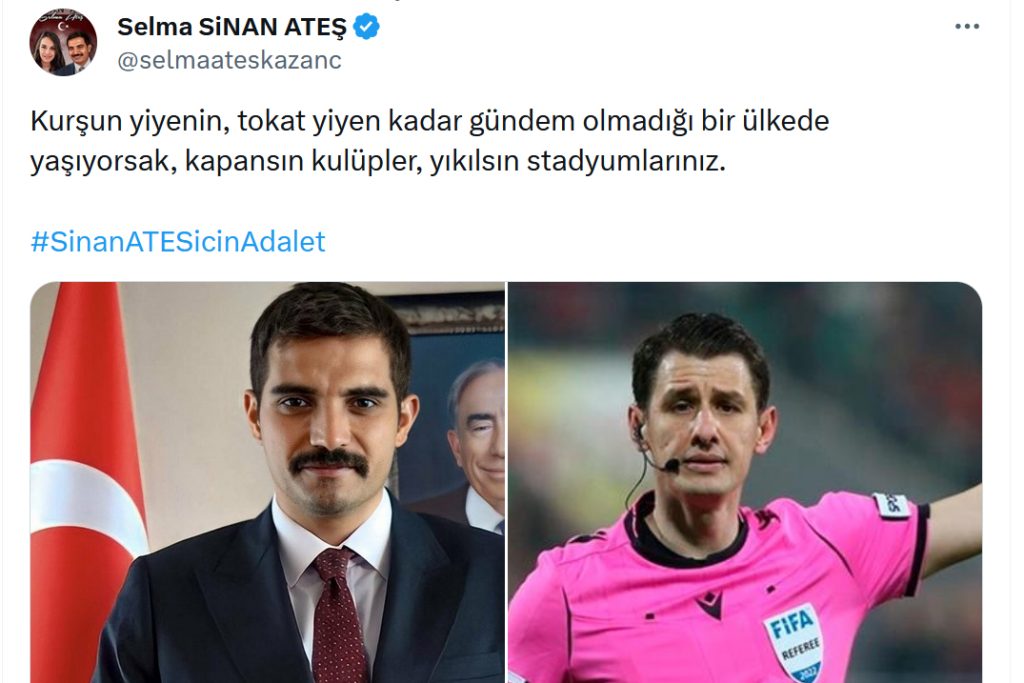 Öldürülen Sinan Ateş’in ablası:  Kurşun yiyen, tokat yiyen kadar gündem olmadı!