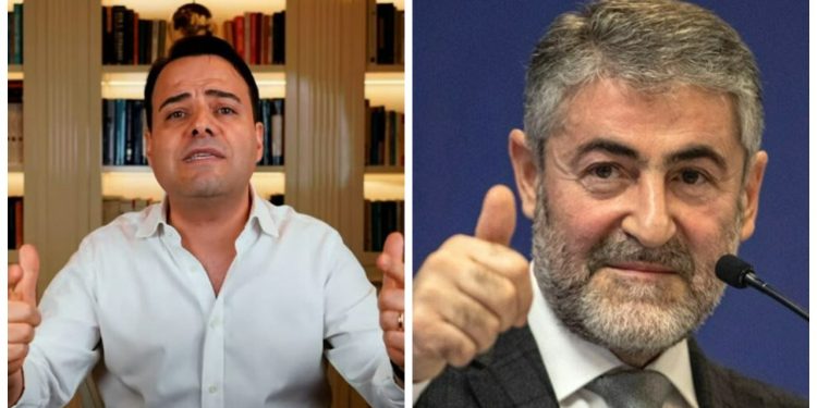 Özgür Demirtaş'ın tweeti Nureddin Nebati'yi çıldırttı: 'Nureddin Bey, onu bana söylemeyeceksiniz'