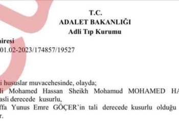 Motokurye cinayetinin adli tıp raporu açıklandı