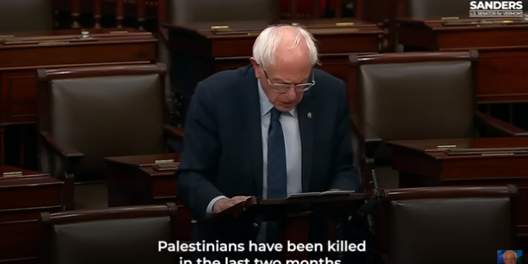 Sanders’tan ABD’nin Gazze’de ateşkes vetosuna tepki