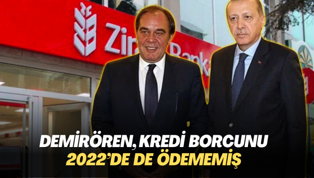 Sayıştay tespit etti: Demirören, kredi borcunu 2022’de de ödememiş