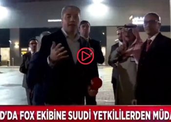 Suudi polisi, havalimanında bekleyen Fox TV ekibine müdahale etti
