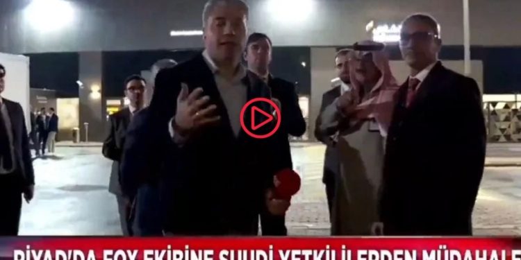 Suudi polisi, havalimanında bekleyen Fox TV ekibine müdahale etti