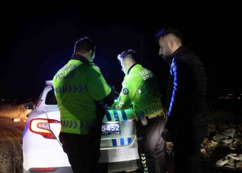 Takla atan araçtan burnu bile kanamadan çıktı