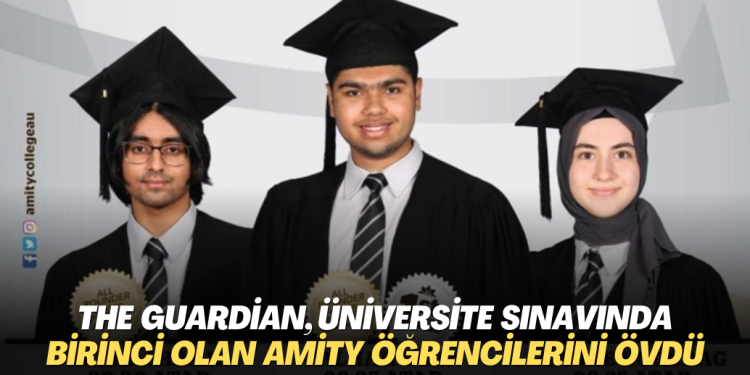 The Guardian, üniversite sınavında birinci olan Amity koleji öğrencilerini övdü