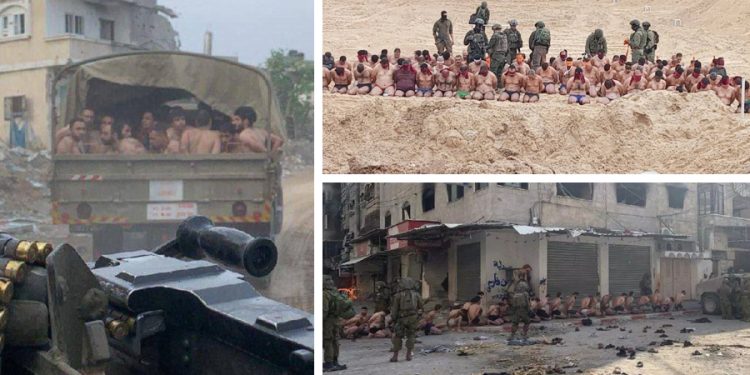 Toplu işkence görüntüleri büyük tepki çekti; İsrail savaş suçu işliyor