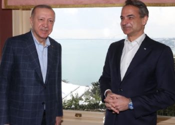 ‘Bir gece ansızın gelebiliriz’ sözünden çark eden Erdoğan, Miçotakis’e övgüler dizdi