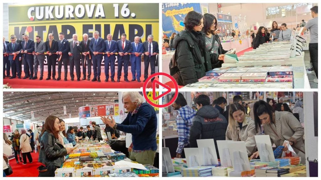 16. Çukurova Kitap Fuarı başladı