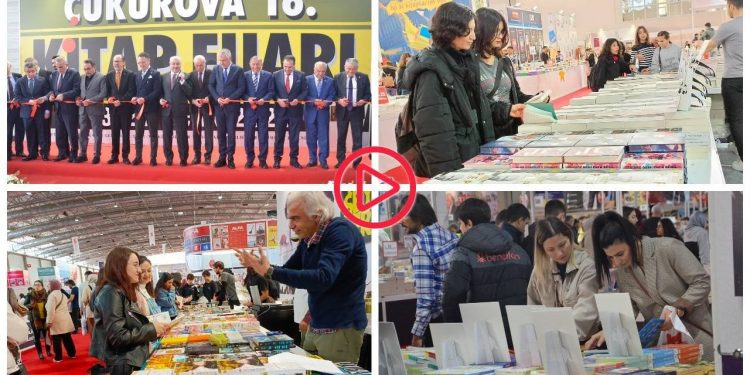 16. Çukurova Kitap Fuarı başladı