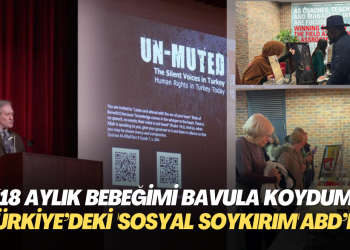 ’18 aylık bebeğimi bavula koydum’; Türkiye’deki ‘Sosyal soykırım’, ABD’de anlatılıyor