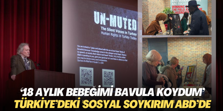 ’18 aylık bebeğimi bavula koydum’; Türkiye’deki ‘Sosyal soykırım’, ABD’de anlatılıyor