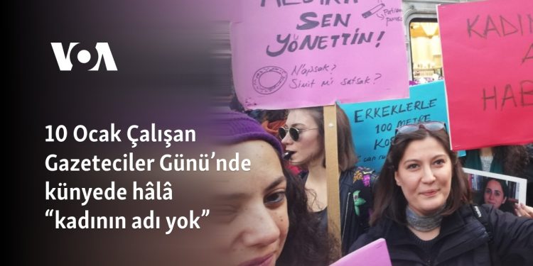 10 Ocak Çalışan Gazeteciler Günü’nde künyede hâlâ “kadının adı yok”