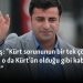Demirtaş: “Kürt sorununun bir tek çözüm yolu var, o da Kürt’ün olduğu gibi kabul edilmesi”
