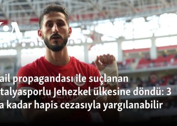 İsrail propagandası ile suçlanan Antalyasporlu Jehezkel ülkesine döndü: 3 yıla kadar hapis cezasıyla yargılanabilir