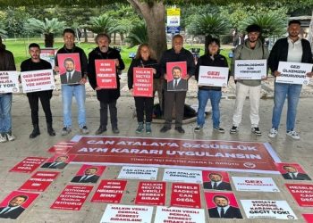 Can Atalay için eylem:  Halkın iradesini gasbetmeyin