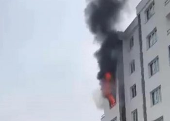 Amed’de çıkan yangında bir kişi yaşamını yitirdi