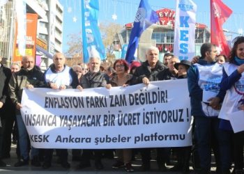 KESK’ten maaş zammı tepkisi: Sefaleti kabul etmiyoruz