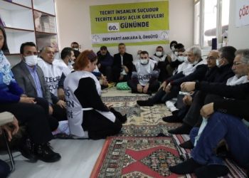 Açlık grevine destek veren siyasetçiler: Masa yeniden kurulmalı