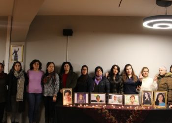 TJA, katledilen kadınları andı