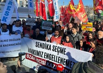 Özak Tekstil işçileri direnişlerini İstanbul’a taşıdı