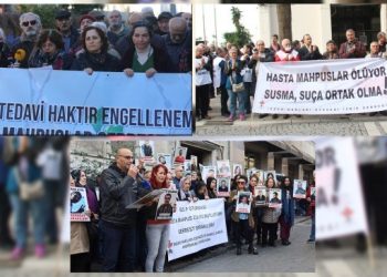 Hasta tutsaklar için 3 kentte sokağa çıktılar