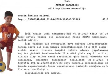 ATK 7 yaşındaki Miraç’ı ezen zırhlı aracın hızını tespit edemedi!