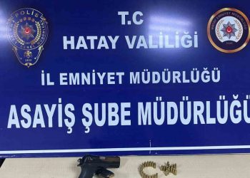 8 yıl hapis cezasıyla aranan şahıs yakalandı: Üzerinden silah ve fişek çıktı