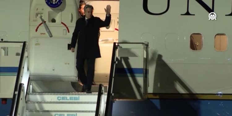 ABD Dışişleri Bakanı Blinken, İstanbul'a geldi