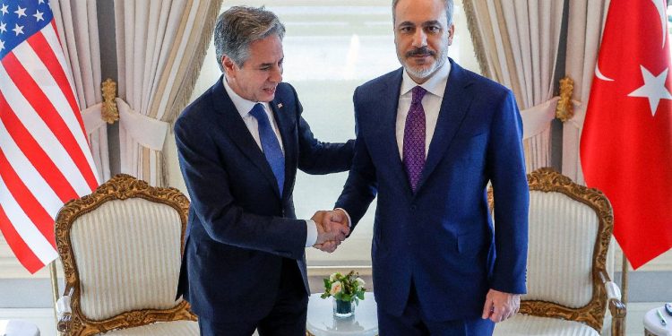 ABD-Türkiye dışişleri bakanları arasında Gazze ve İsveç'in NATO üyeliği görüşmesi