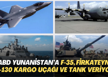 ABD, Yunanistan’a F-35, firkateyn, C-130 kargo uçağı ve tank veriyor
