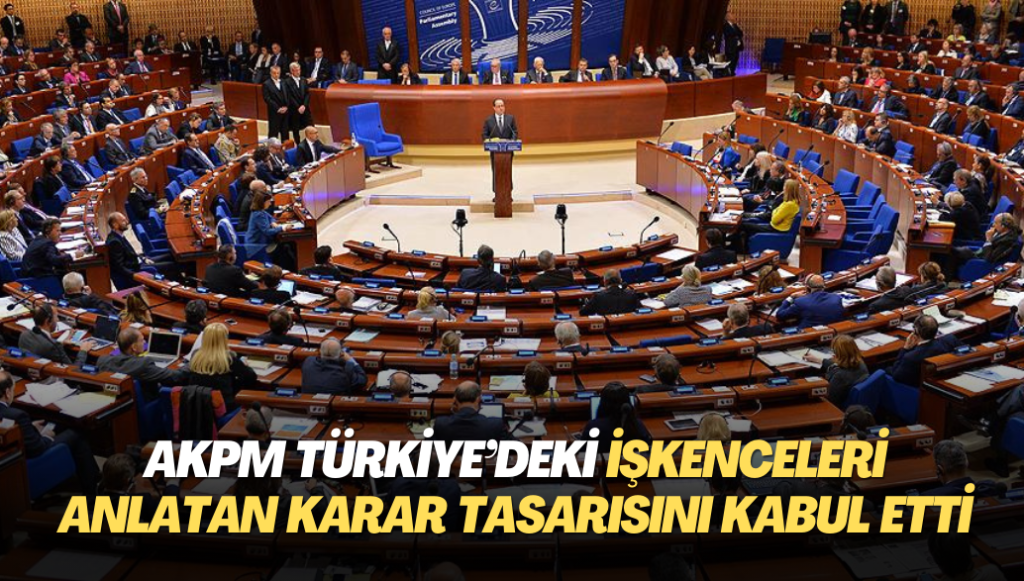 AKPM Türkiye’deki sistematik işkenceleri ve insanlık dışı muameleleri anlatan karar tasarısı kabul etti