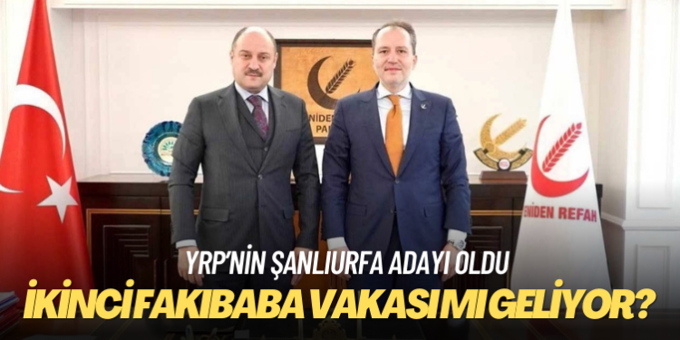 AKP’den istifa eden Kasım Gülpınar, YRP’nin Şanlıurfa adayı oldu