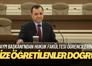 AYM başkanı: AYM kararlarına uyulmamasının hiçbir gerekçesi olamaz