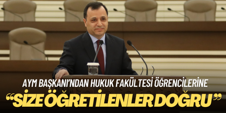 AYM başkanı: AYM kararlarına uyulmamasının hiçbir gerekçesi olamaz