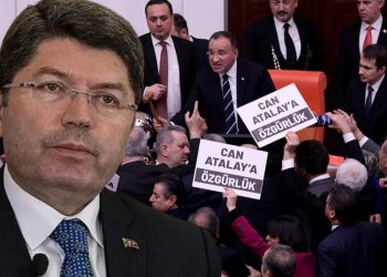 Adalet Bakanı Tunç: ‘Bekir Bozdağ’a kitapçık atılması milli iradeye büyük saygısızlık’