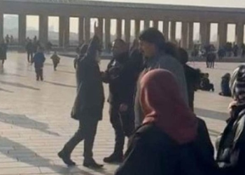 Anırkabir'de şeriat sloganı attı: Cumhuriyet'e lanet okudu