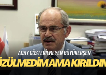 Ankette önde olmasına rağmen aday gösterilmeyen Büyükerşen: Kırıldım
