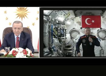 Astronot Gezeravcı, uzaydan Erdoğan’a bağlandı: Burada deneyler yapacağım