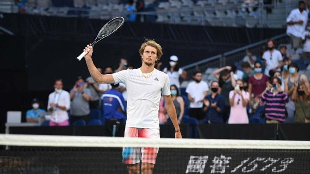 Avustralya Açık'ta Zverev yarı finale çıktı