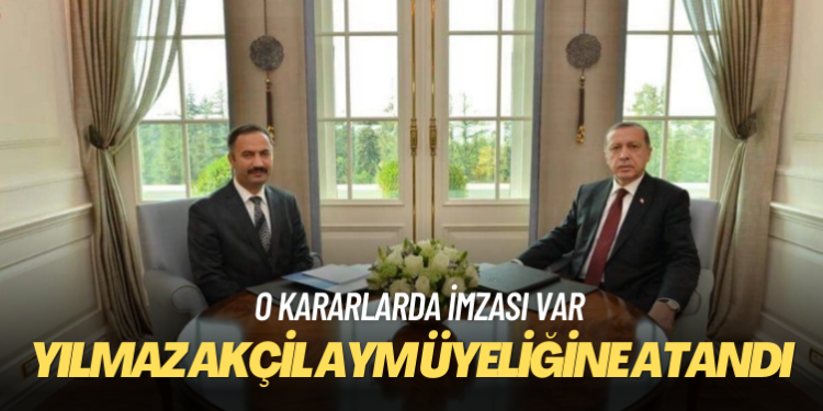Ayasofya ve İstanbul Sözleşmesi kararlarına imza atan Yılmaz Akçil AYM üyeliğine atandı