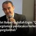Eski Adalet Bakanı Sadullah Ergin: “Çözüm süreci yargılaması yapılacaksa herkes beraber yargılanmalı”