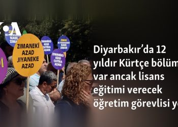 Diyarbakır’da 12 yıldır Kürtçe bölümü var ancak lisans eğitimi verecek öğretim görevlisi yok
