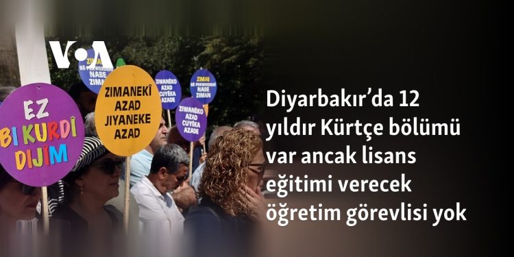 Diyarbakır’da 12 yıldır Kürtçe bölümü var ancak lisans eğitimi verecek öğretim görevlisi yok