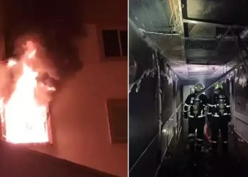 Batman’da yangın paniği: Psikiyatri hastası kaldığı odayı ateşe verdi