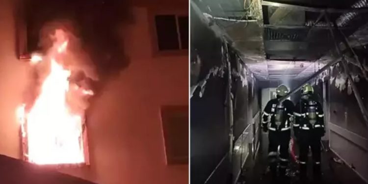 Batman’da yangın paniği: Psikiyatri hastası kaldığı odayı ateşe verdi