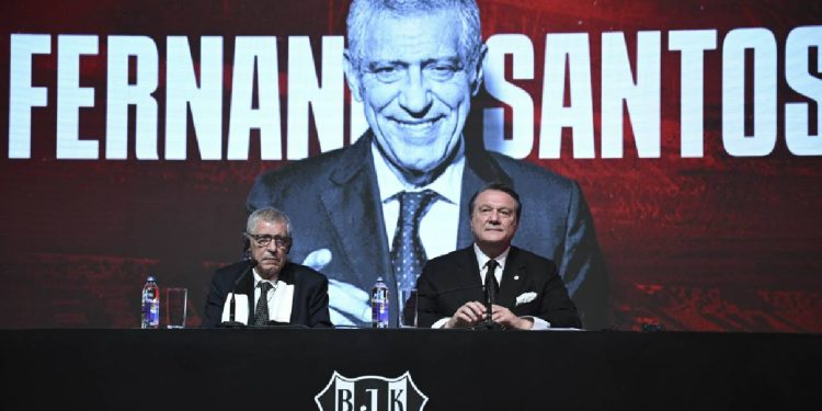 Beşiktaş Fernando Santos'u KAP'a bildirdi: İşte sözleşme detayları ve ilk açıklamalar